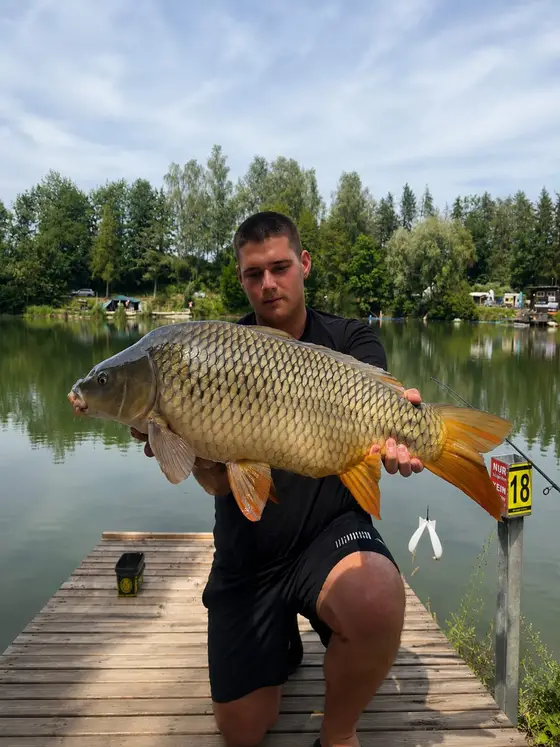Fangfoto 64 von 150 vom Mongo-Teich
