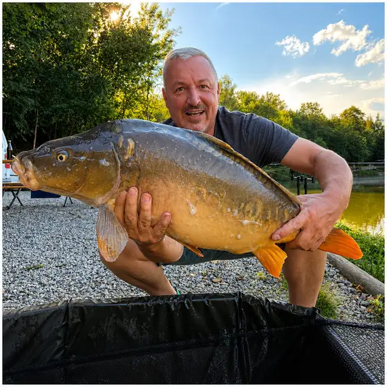 Fangfoto 34 von 150 vom Mongo-Teich