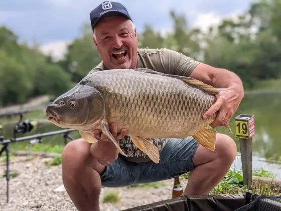 Fangfoto 30 von 150 vom Mongo-Teich